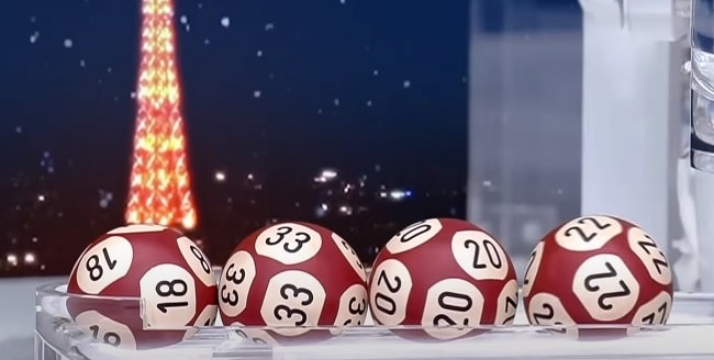 Lotto balls draw euromillions in paris