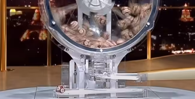 Draw machine of EuroMillions
